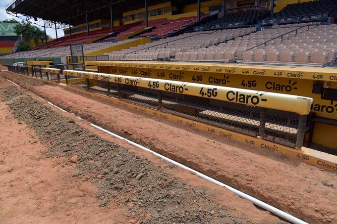 Trabajos del estadio Cibao son con recursos propios de Águilas; dice  esperan ayuda del Estado - Marcador