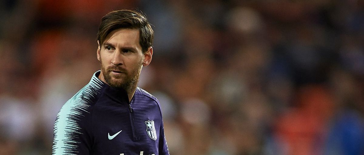 Messi vuelve a entrenar once días después de su lesión