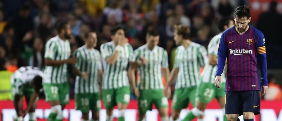 Messi vuelve y anota dos, pero Barcelona cae ante Betis