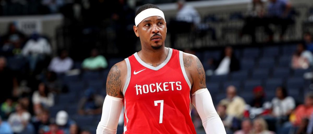 Rockets envían a Carmelo Anthony a Bulls