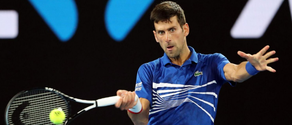 Djokovic domina a Pouille, para a final en Australia