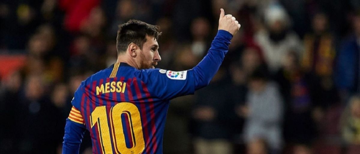 Messi llega a 400 goles en La Liga española en victoria del Barcelona