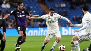 Real Madrid golea 3-0 a Leganés en la Copa del Rey