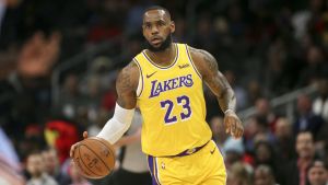 La camiseta de LeBron con los Lakers es la más vendida