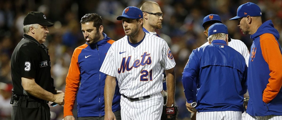 Mets: Scherzer se perderá 6-8 semanas por lesión de oblicuo